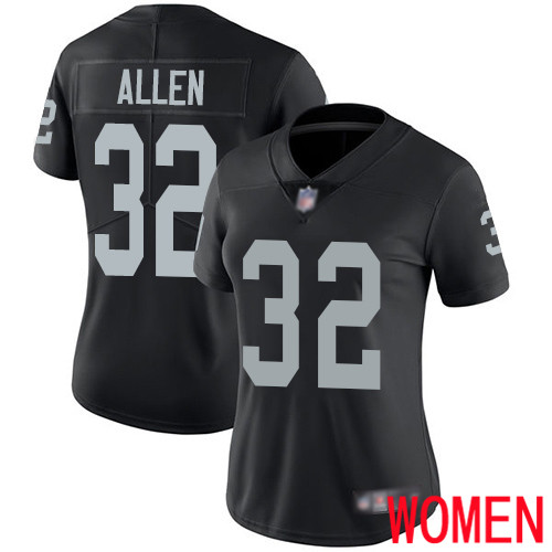 Oakland Raiders Limited Black Women Marcus Allen Home Jersey NFL Football 32 Vapor Untouchable Jersey